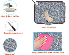 DEOMAN water-resistant cover keeps the pad clean and protected.