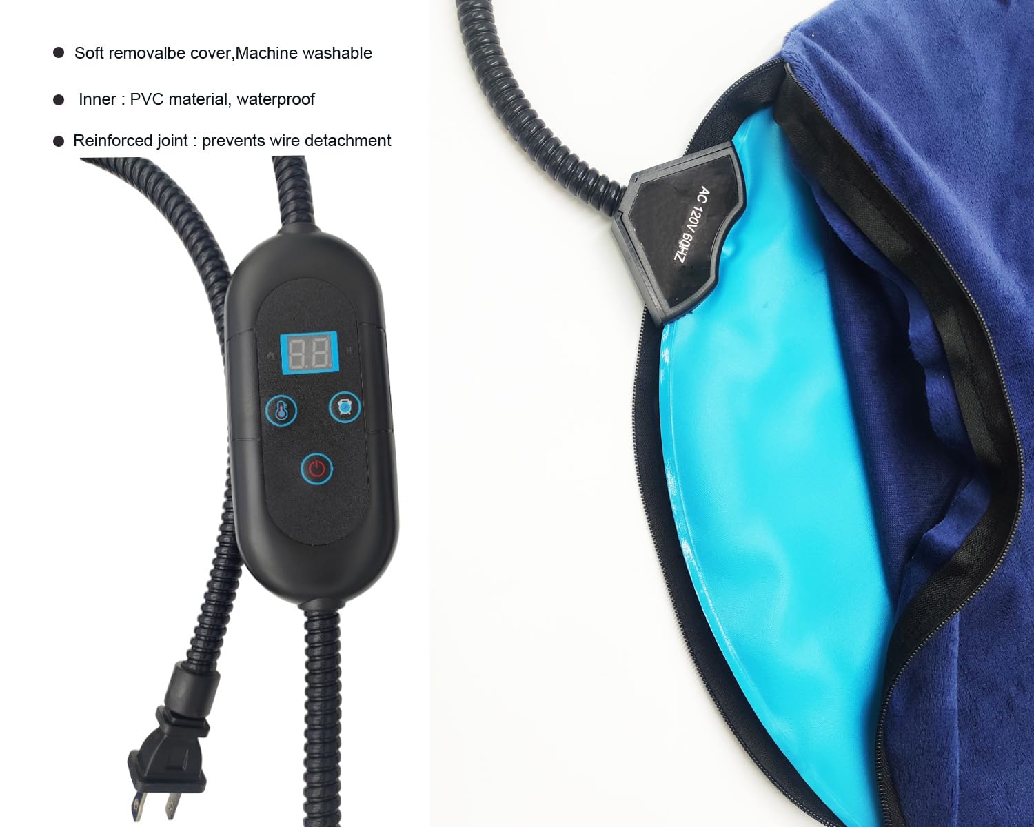DEOMAN waterproof core protects against accidents for reliable indoor use.