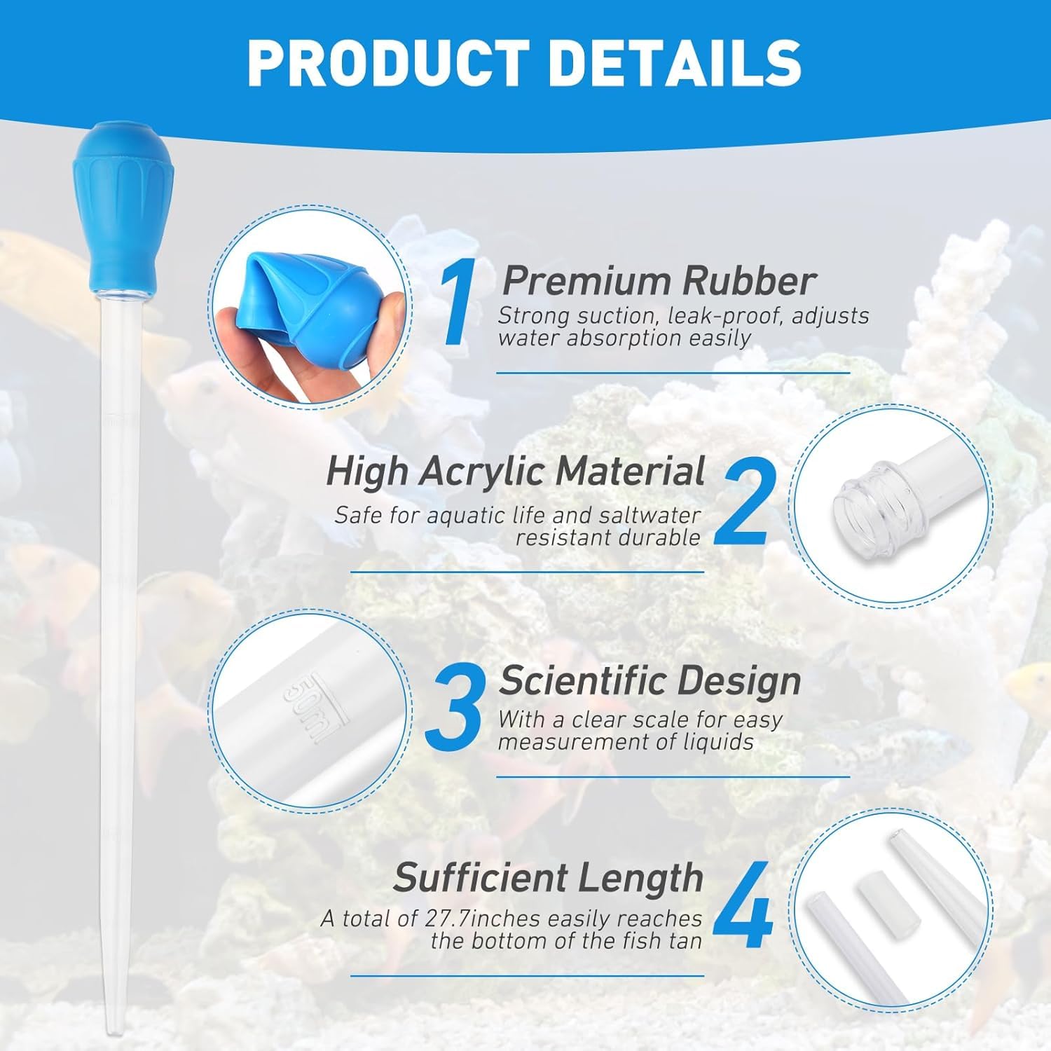 Depeew turkey baster ABS plastic construction shows durability