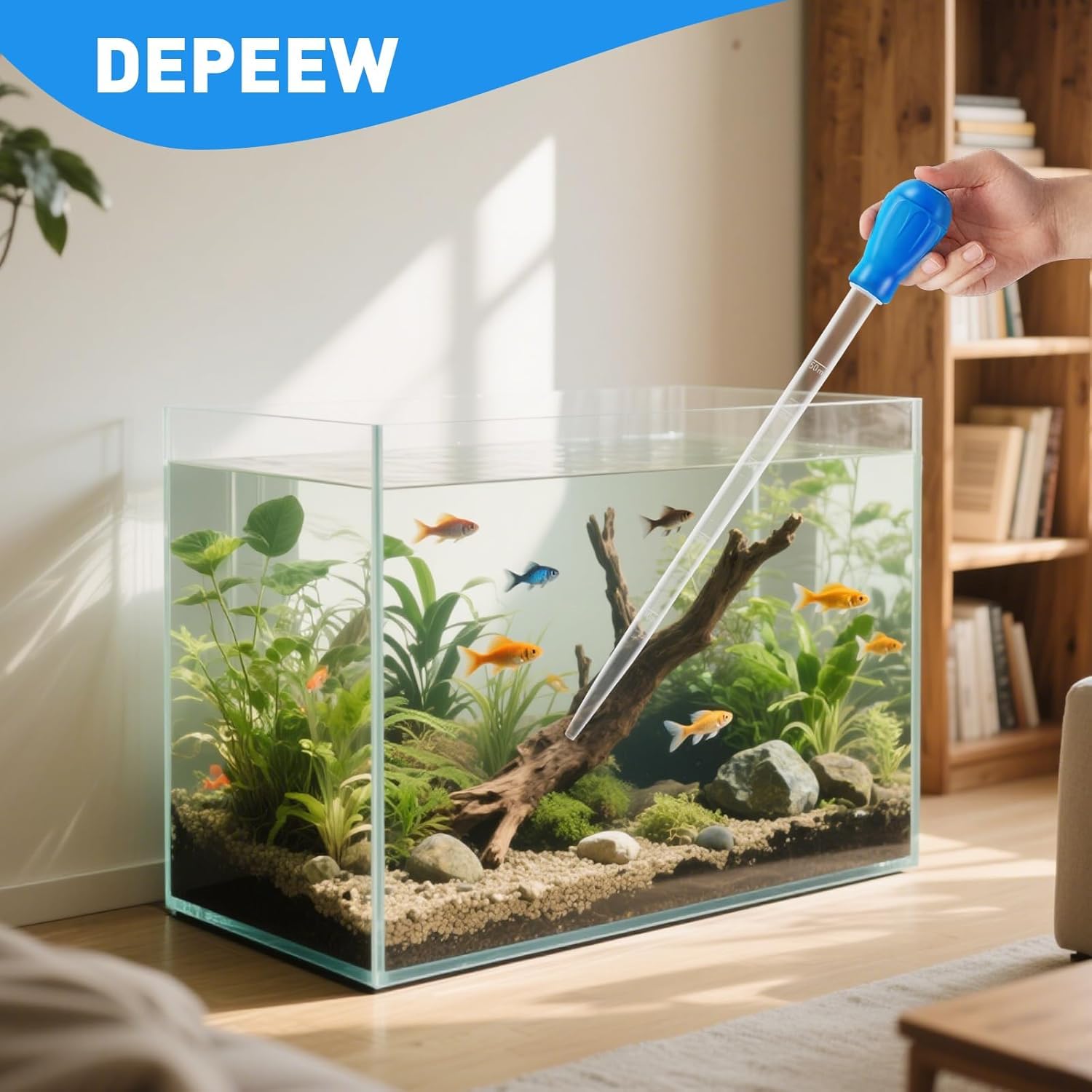 Depeew turkey baster should be washed before use to maintain hygiene