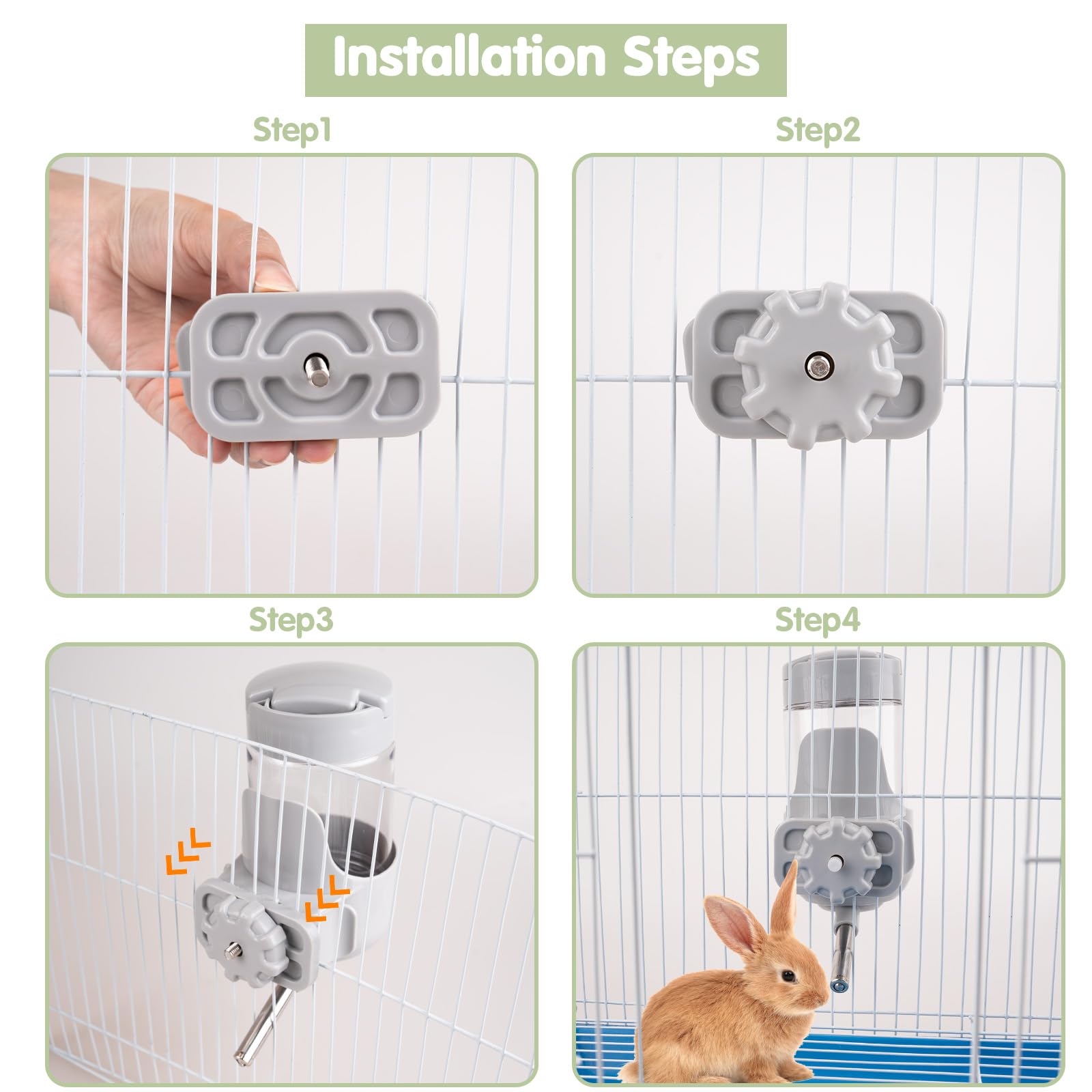 Depets spout diameter 0.39 inches controls water flow for small pets.