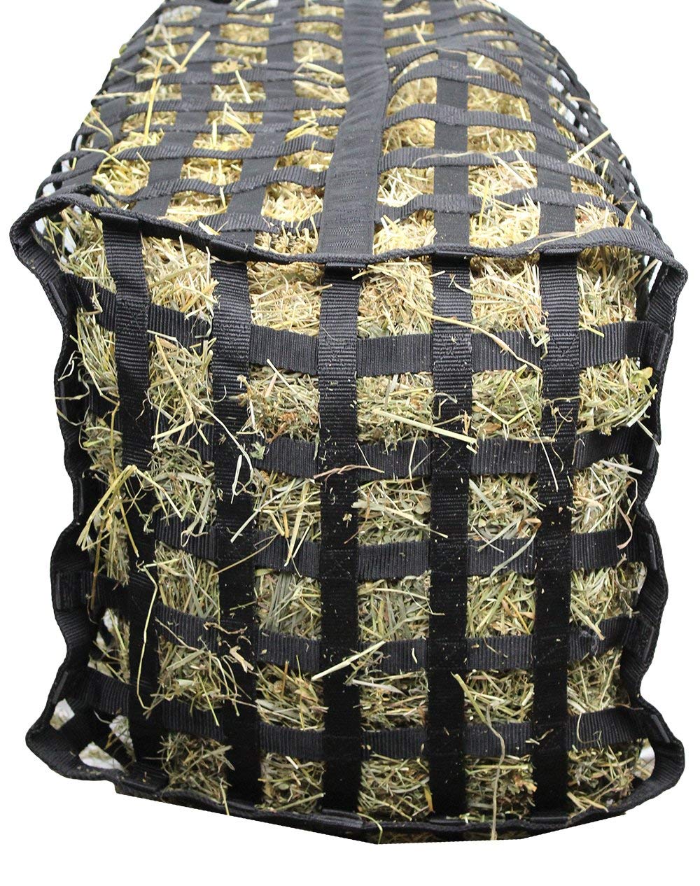 Derby Originals XL hay bag bottom detail showcases Super Tough Bottom for lasting durability.