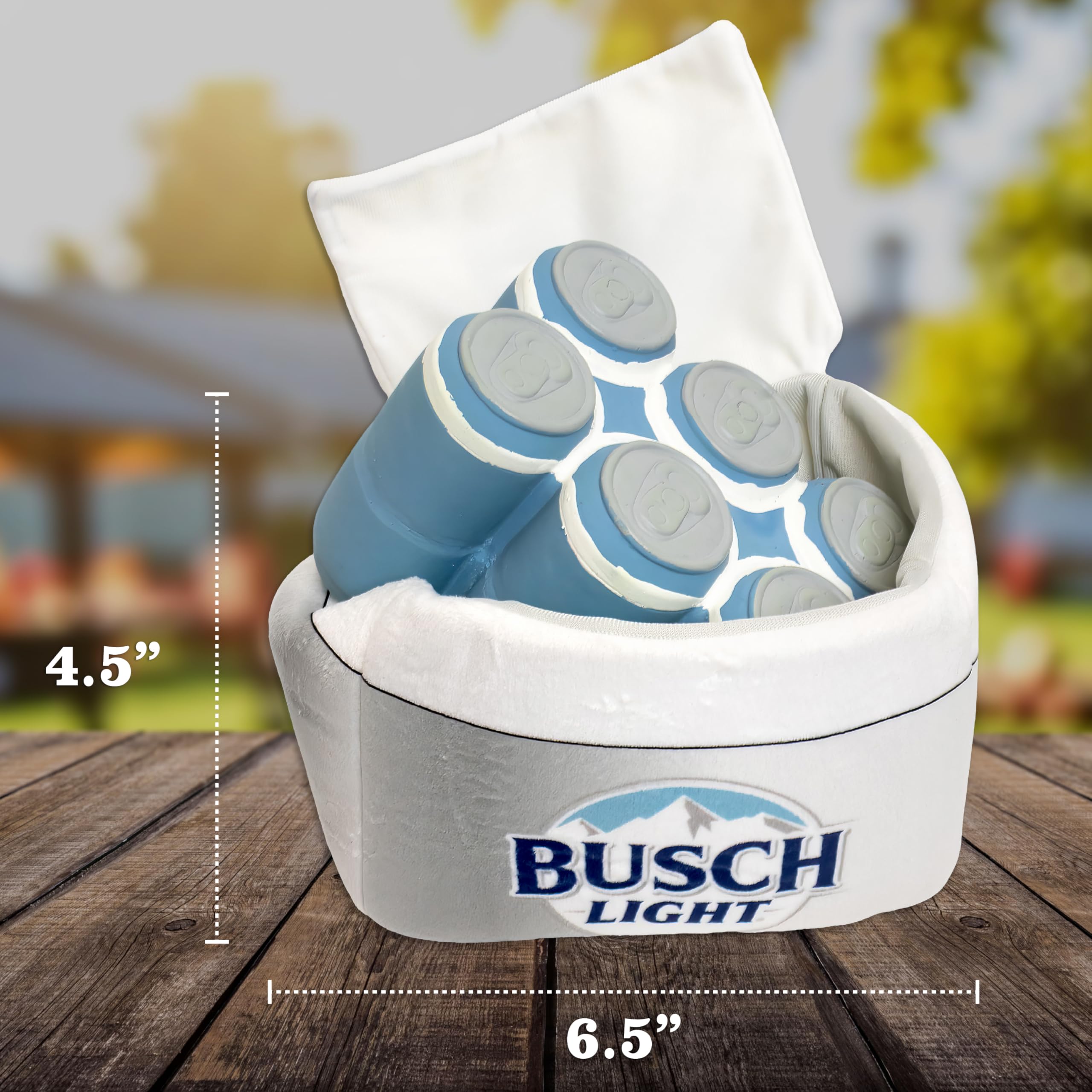 design LAB Busch Light dog toy interactive pack delivers varied play options for fetch and chew