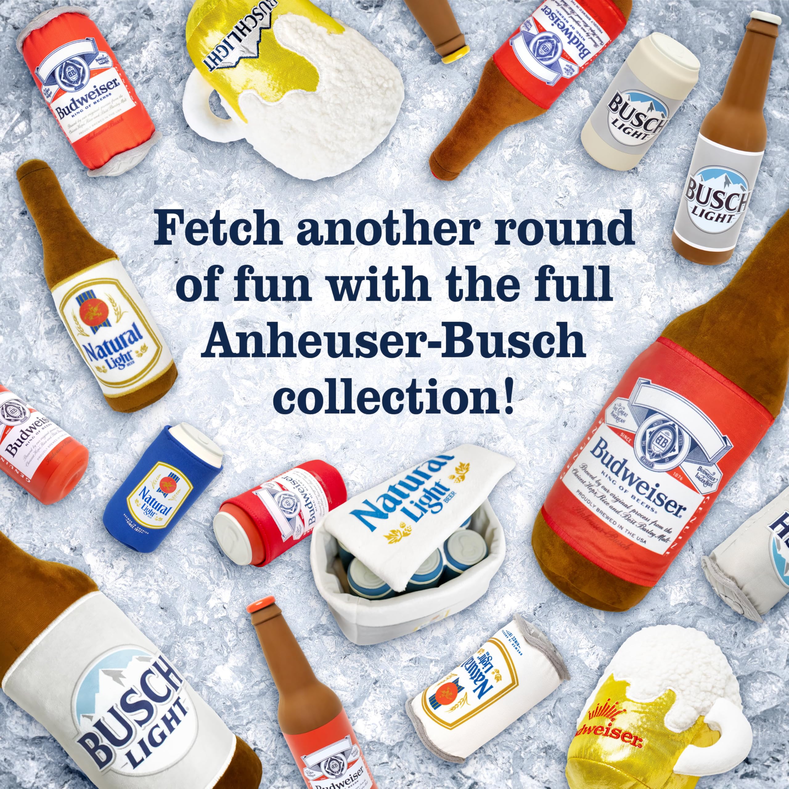 design LAB Busch Light dog toy tailgate fun boosts outdoor fun for pup and owner