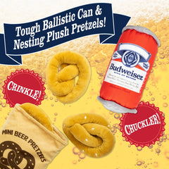 design LAB Suds & Snack Pack bundle plush pretzels support interactive play.