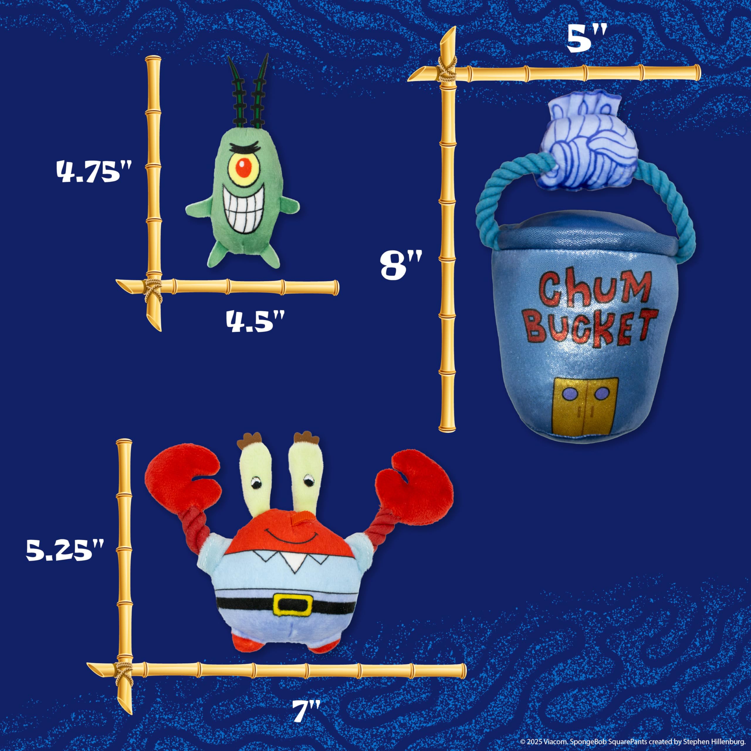 design LAB SpongeBob nesting toy set packaging image for gift-ready Bikini Bottom fun