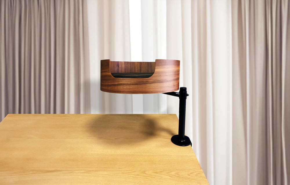 Desk Nest Cat Bed safety notes remind users to verify desk stability.