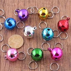 DEVILMAYCARE colorful metal bells with random color finish add playful look.