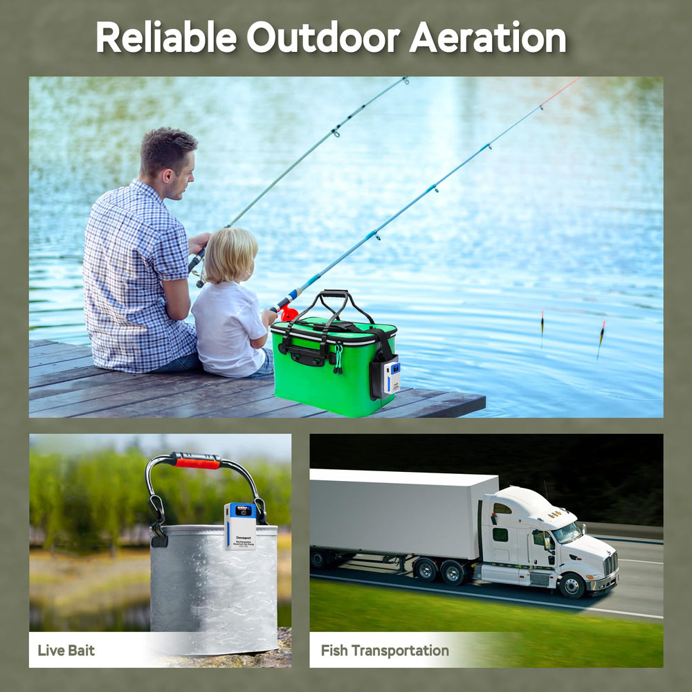 Devopet quiet motor with four shock-absorbing feet minimizing vibration