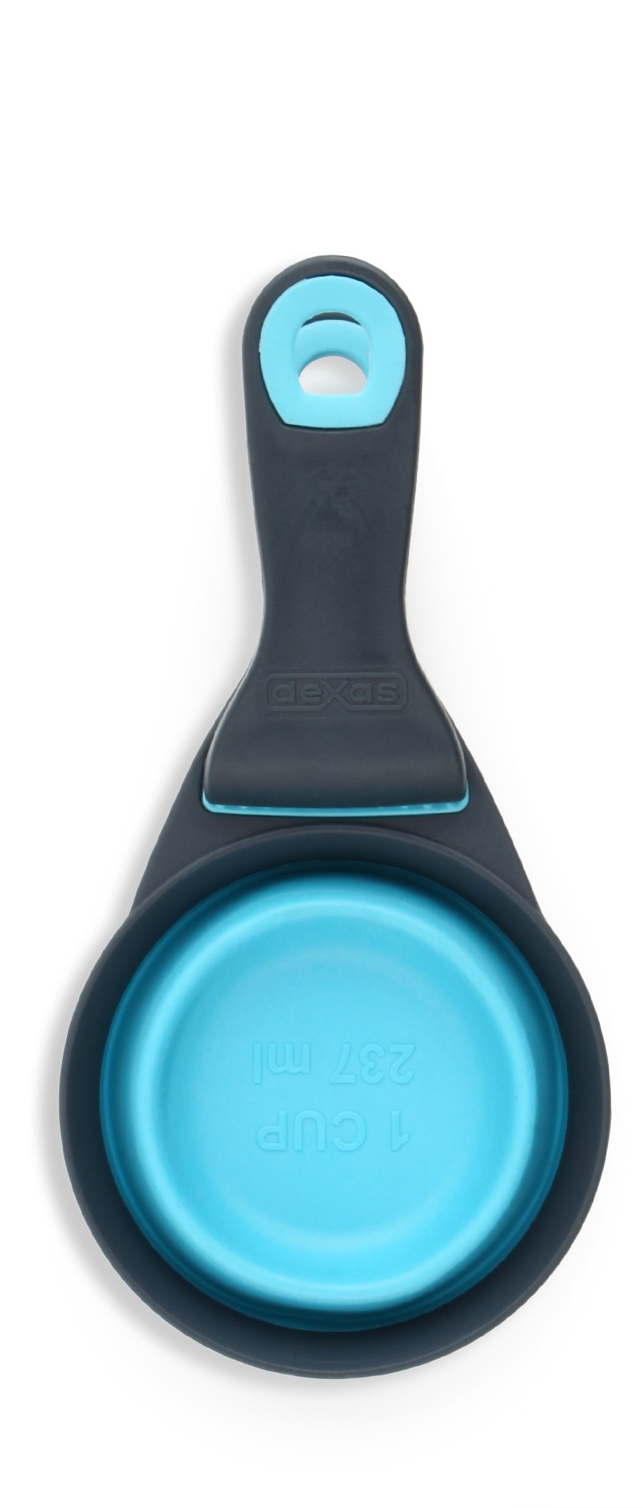 Dexas Popware bag clip keeps kibble secure between servings with a bag seal.
