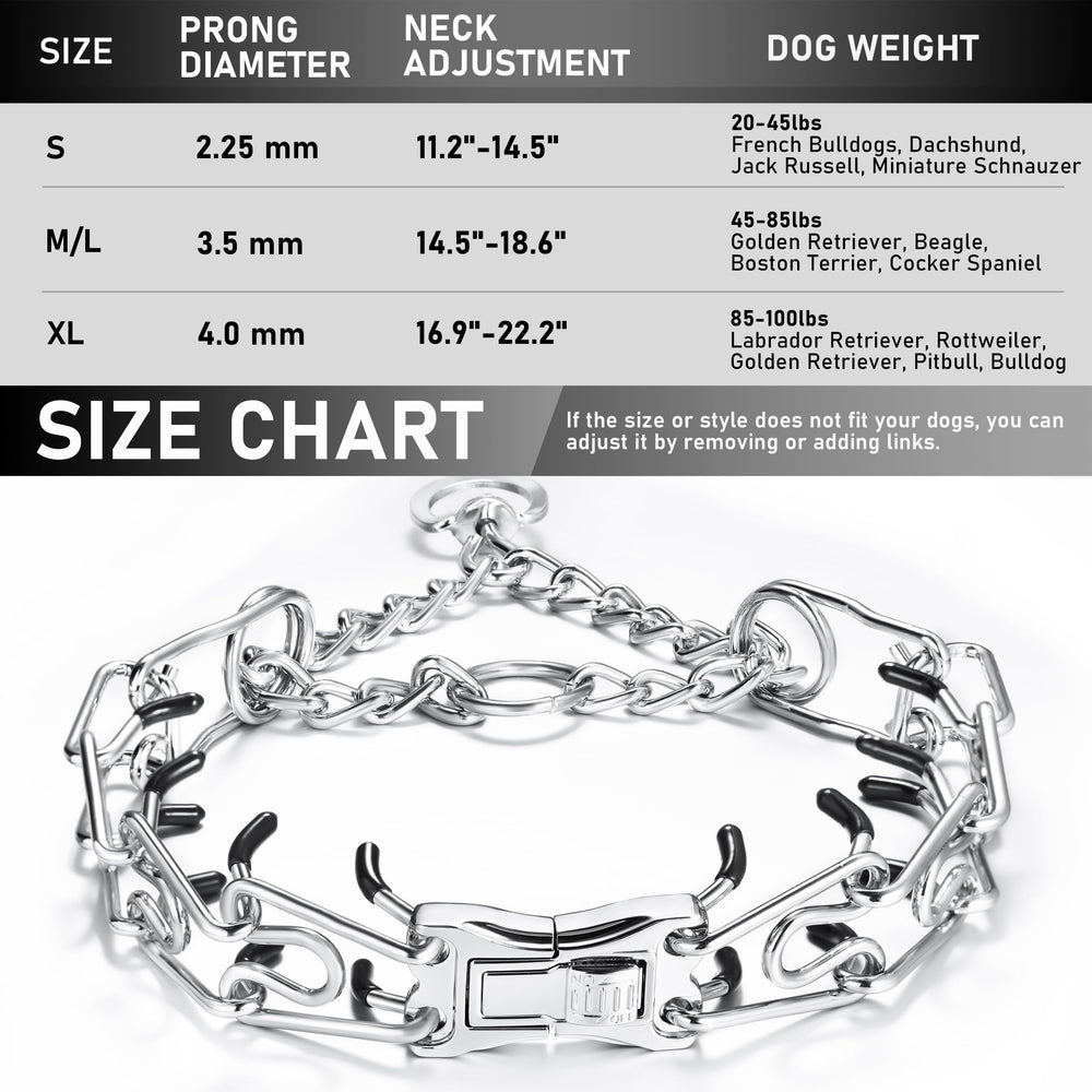 DEYACE durable collar suitable for pitbull and German Shepherd breeds.