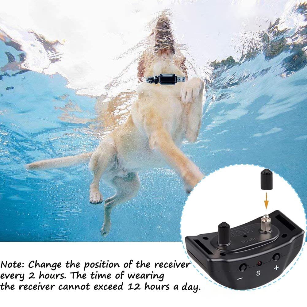 DEYACE rubber cover closeup on a collar showing smooth edges and durability