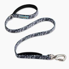 DF Co Classic Dog Leash grey camo closeup highlights durable material for everyday walks.