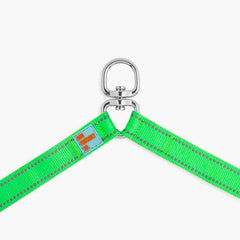 DF Co leash splitter shows adjustable length from 42 to 68 cm for custom fit