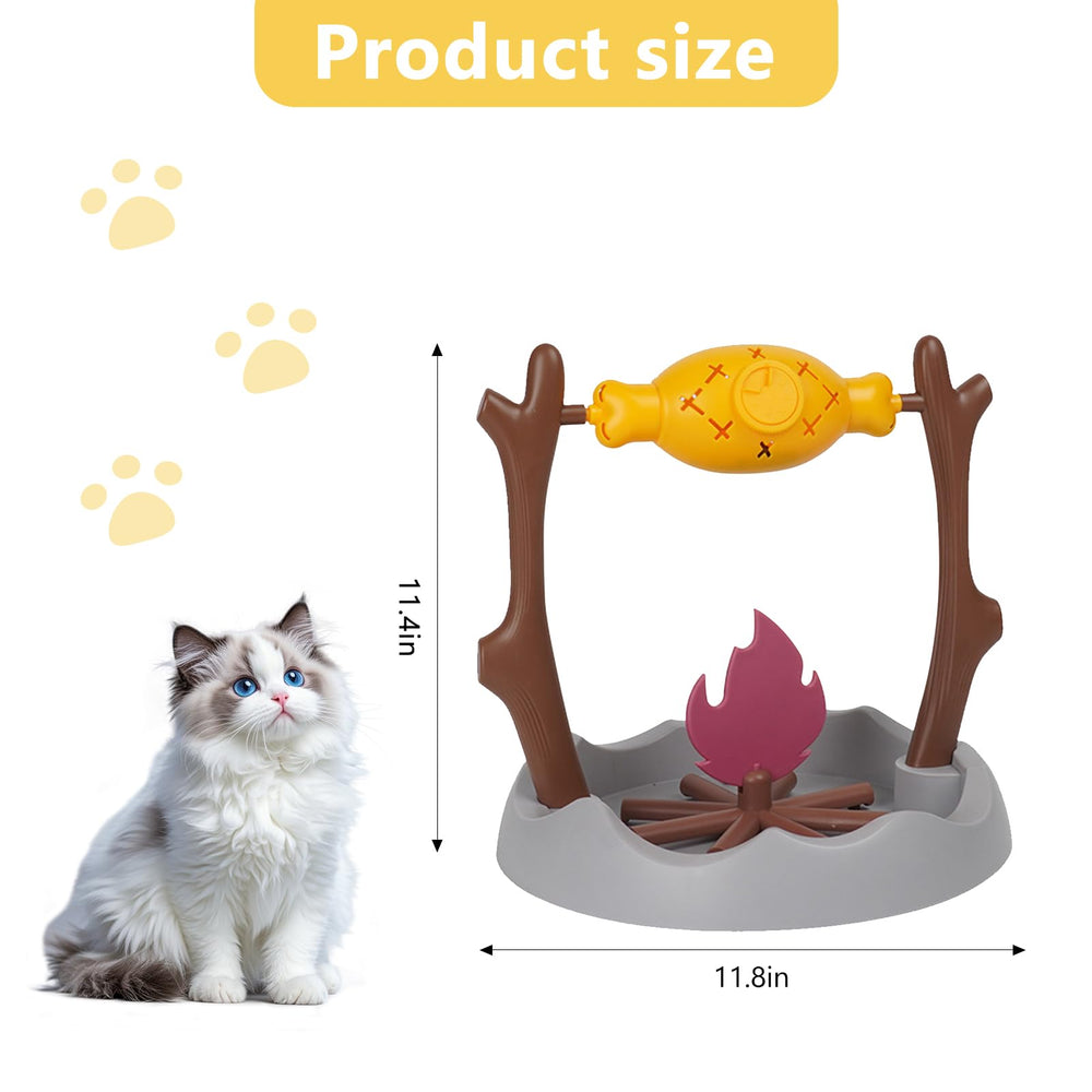DFQ Cat BBQ Toy cognitive-training promotes curiosity and skill development.