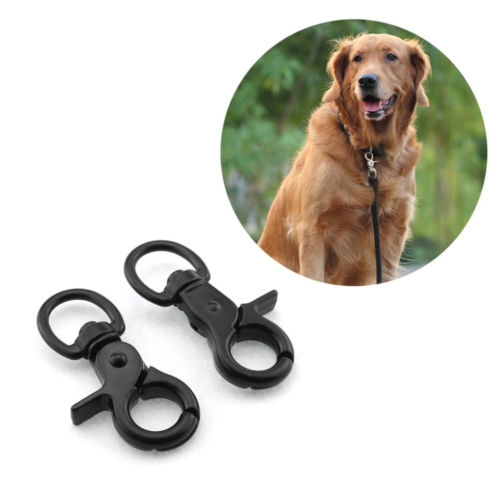 DGHAOP pet rope clip snap-hook keeps leashes secure during outdoor play.