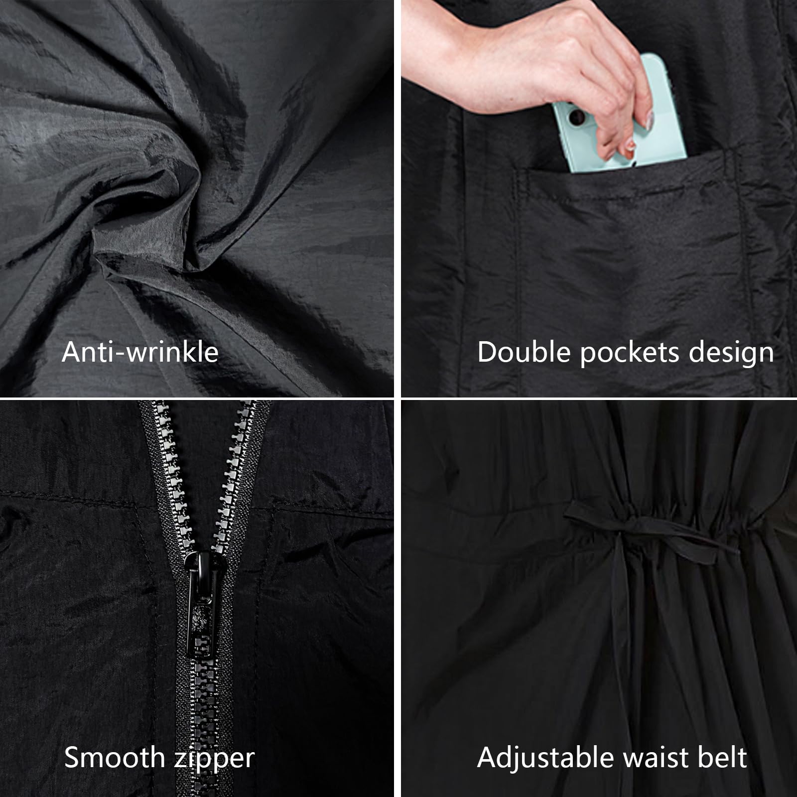 DHXYZZB smock suits pet grooming, cooking, and cleaning tasks.