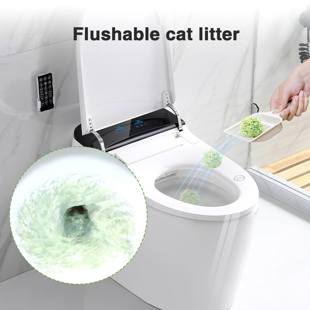 DI BI GRAMAS dust-free formula keeps air around litter cleaner.