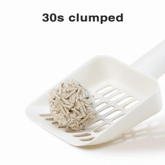 DI BI GRAMAS tofu litter close-up highlighting dust-free texture