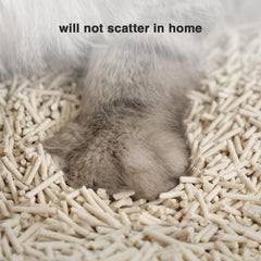 DI BI GRAMAS long-strip tofu litter reduces paw tracking
