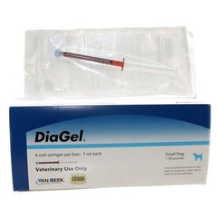 DiaGel two-syringe pack ready for on-the-go administration and relief.