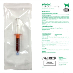 DiaGel gel application syringe for easy canine administration.