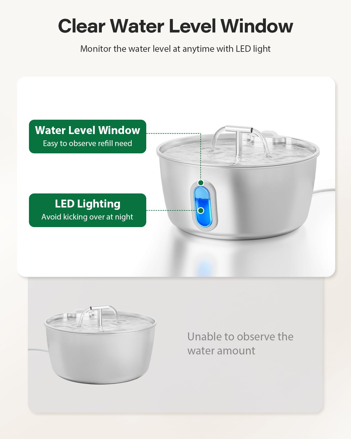 DIANU four-stage filter layers capture debris and odors for fresher water.