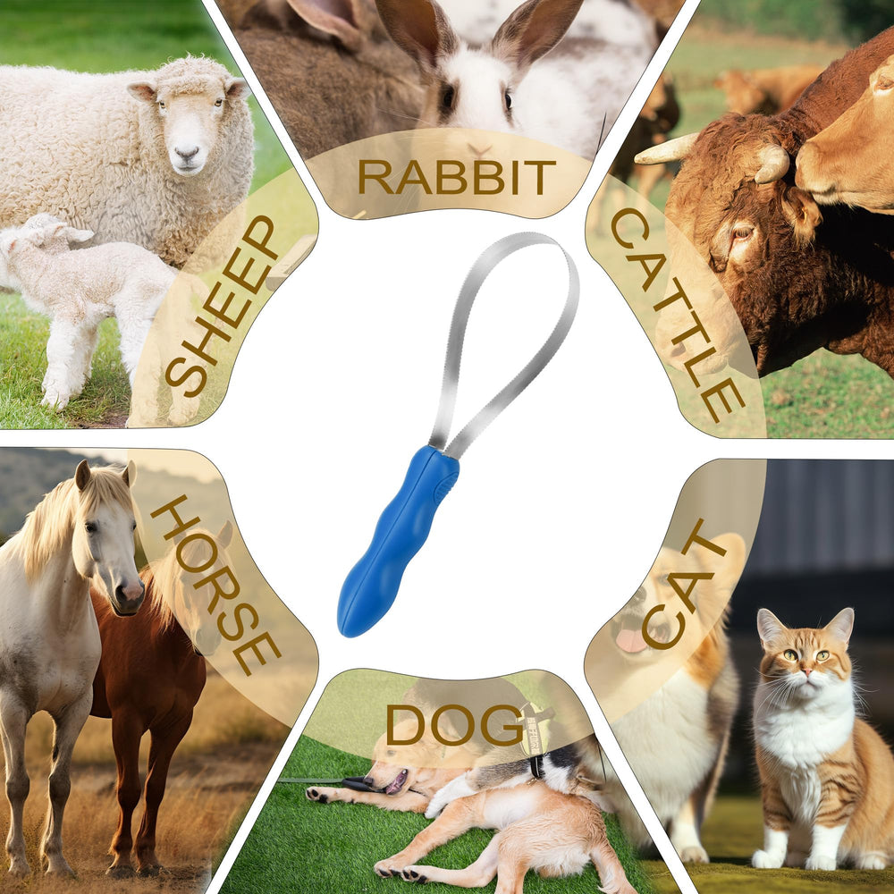 Detach handle design enabling easier grooming of large animals