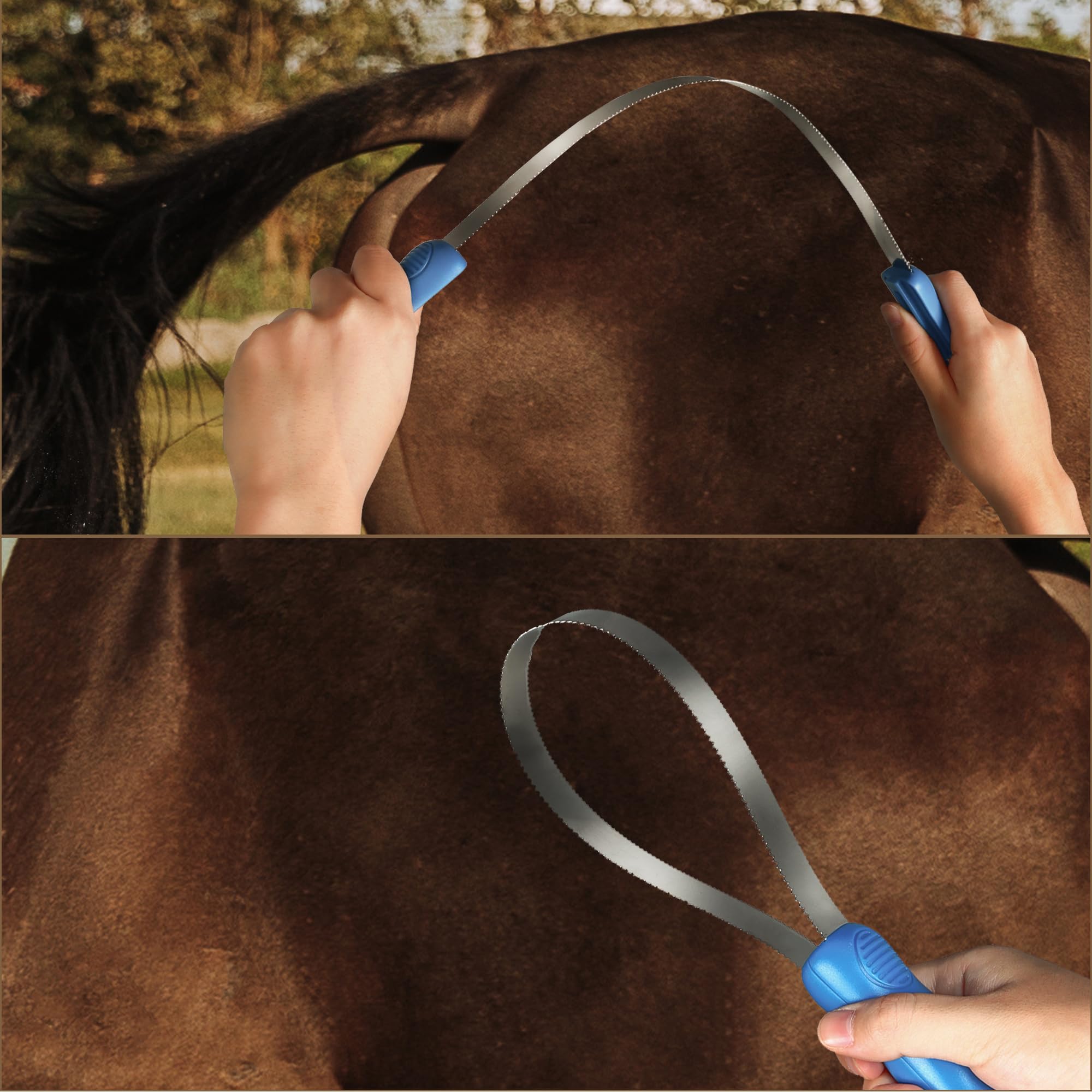 After bath use showing hair removal and quick drying aid with DiDiBirDi