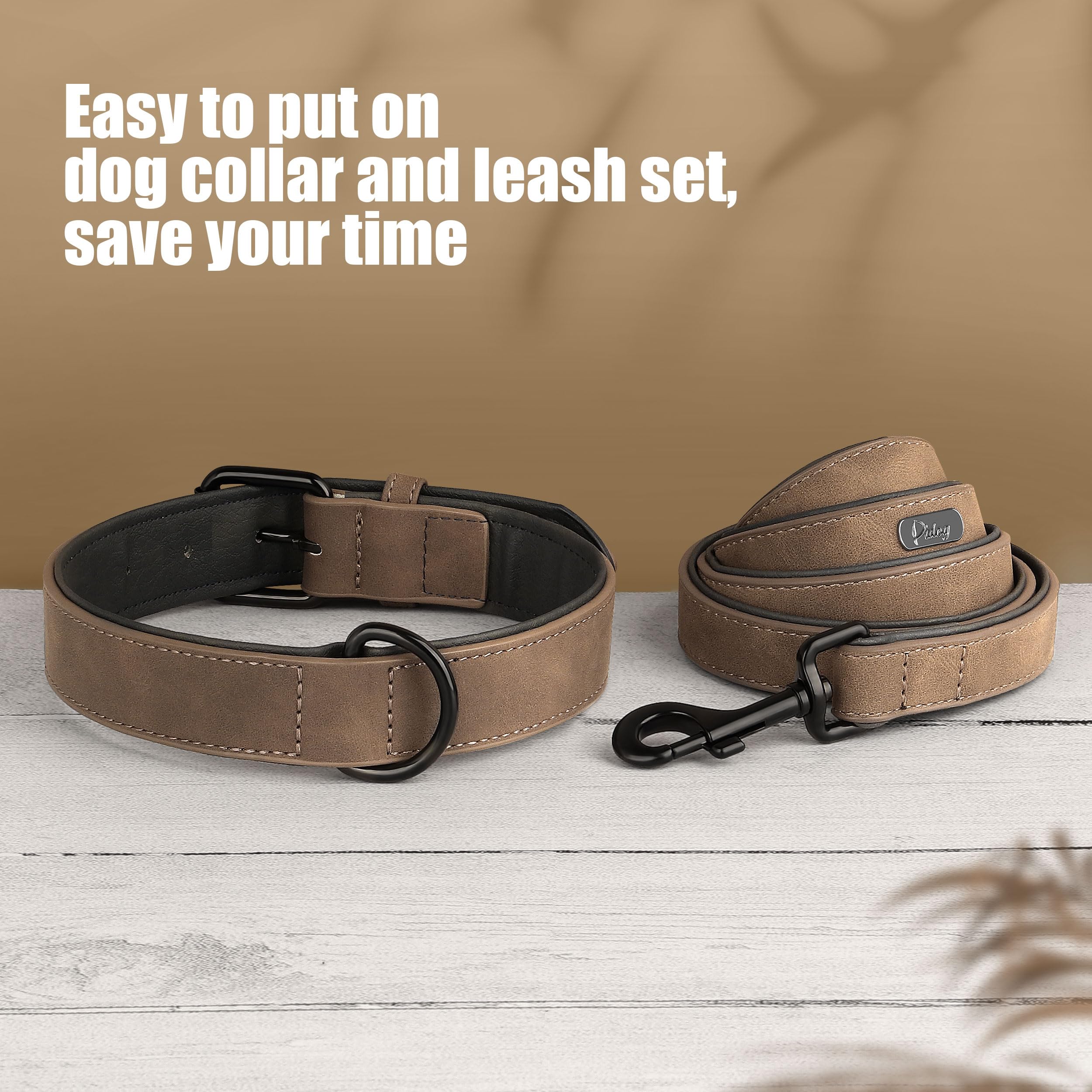 Didog breathable lightweight collar ideal for outdoor walks