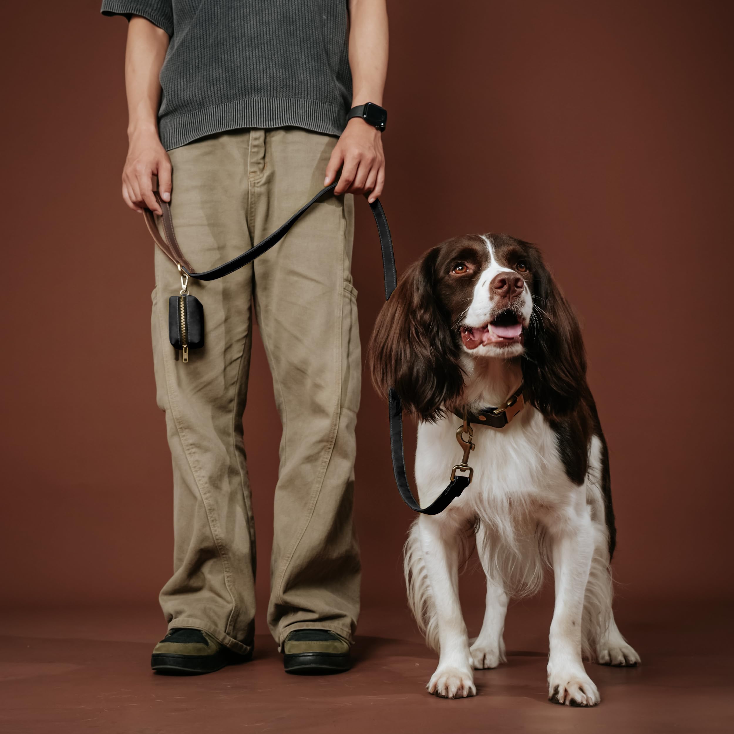Didog Classic Poop Bag Holder roll included emphasizes ready-to-use set