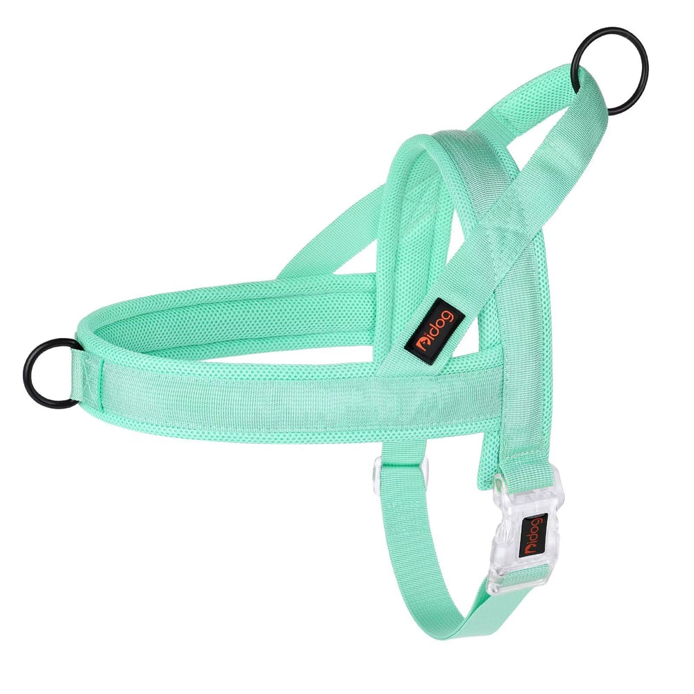 Didog No Pull Harness front D-ring during walks improves control