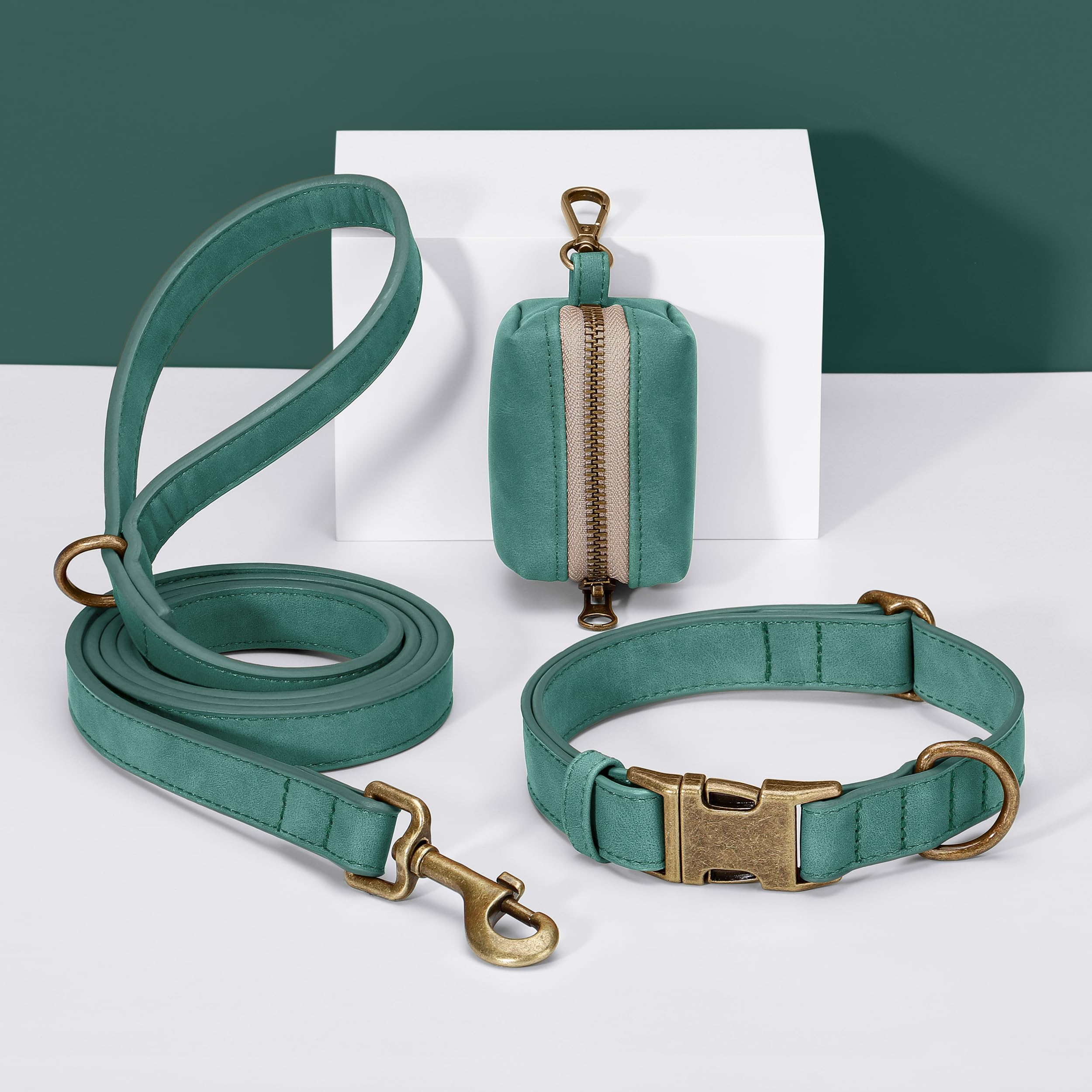 Didog durable PU leather material close-up indicating long-lasting wear