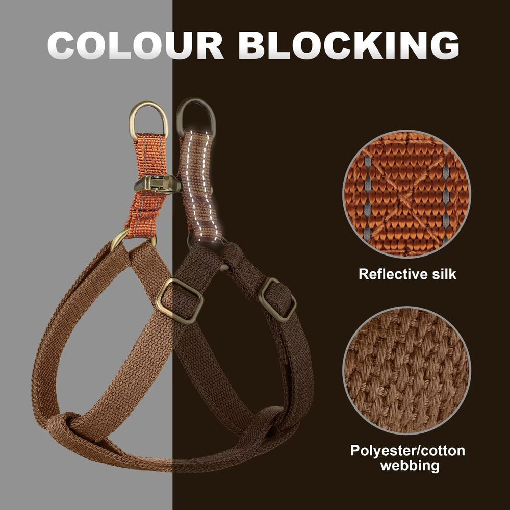 Didog Step-In harness easy-on-off design helps quick harnessing before walks.