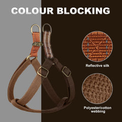 Didog Step-In harness easy-on-off design helps quick harnessing before walks.