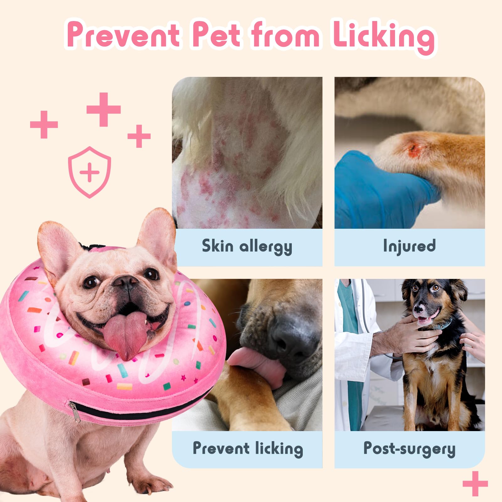 Didopet easy-clean design inflates, uses, and washes after wear
