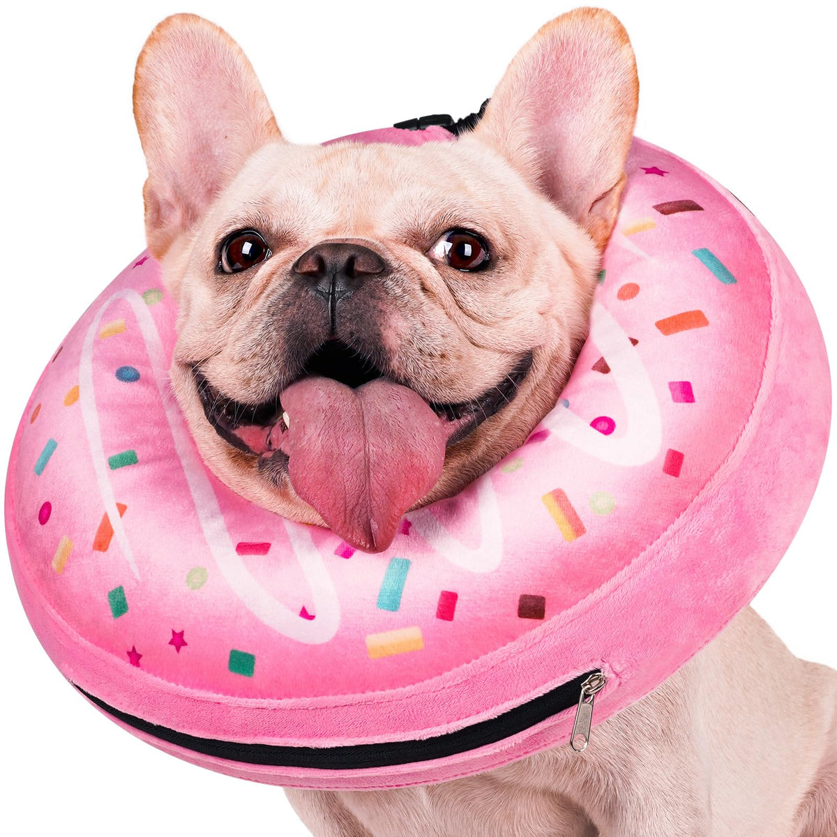 Didopet inflatable dog pillow-cone offers gentle recovery support while avoiding licking