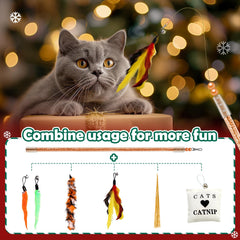 Digchti cat advent calendar colorful mice invites pouncing and hunting instincts