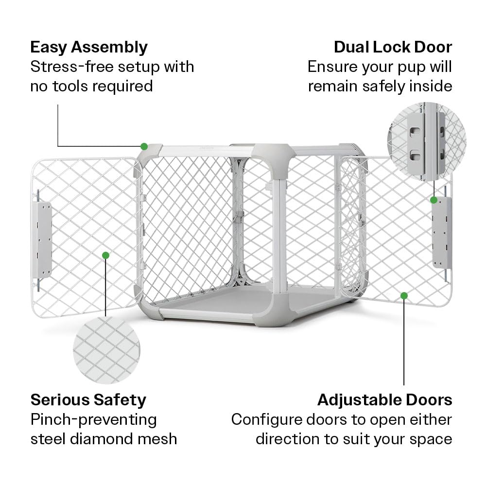 Diggs Evolv modular doors arrangement illustrating customizable access