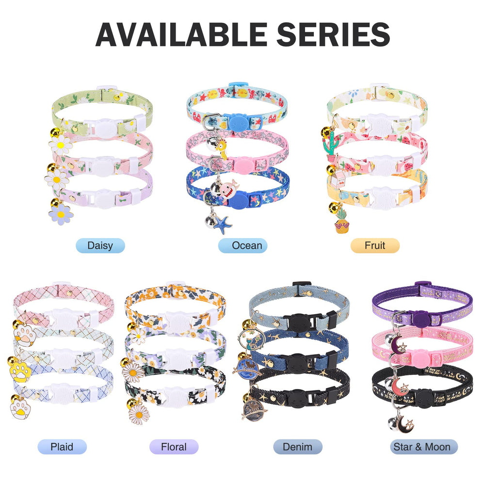 DILLYBUD spring-summer-ready collar set for adorable everyday adventures.