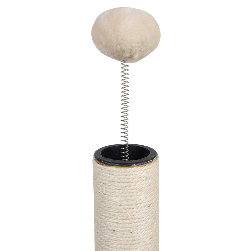 Dimaka cat-scratching-post-assembly-steps shows quick, 3-step setup.