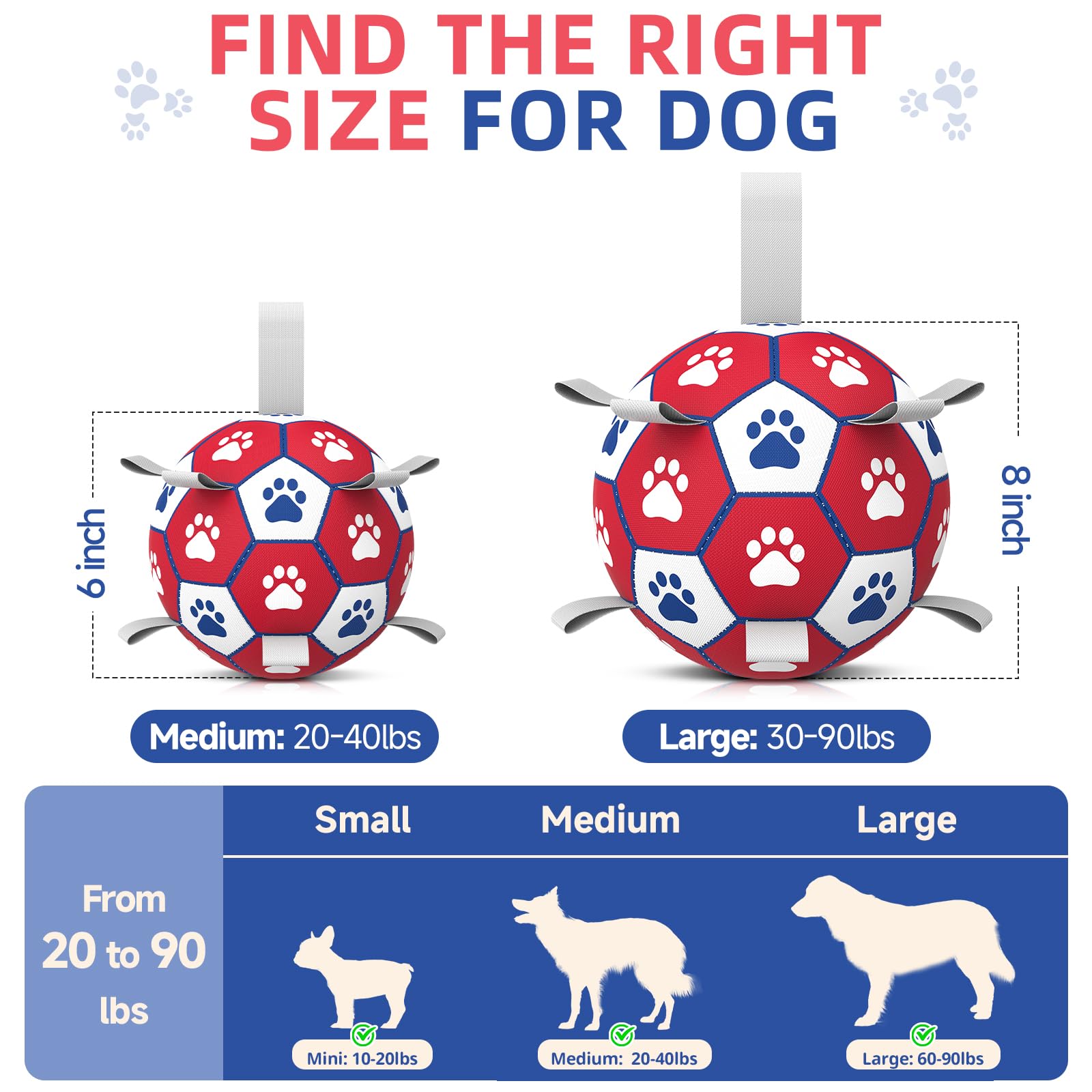 Diman dog balls hexagon texture enhances grip for easy pickup during training.