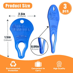 Dimsem tick removal tools in handheld use during outdoor activity