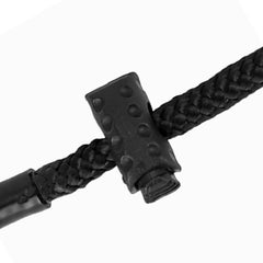 Dingo Gear chrome fittings detail enhances secure, quick fastening.