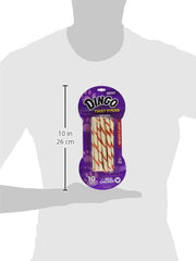 Dingo Twist Stick closeup reveals real chicken inside for flavor appeal