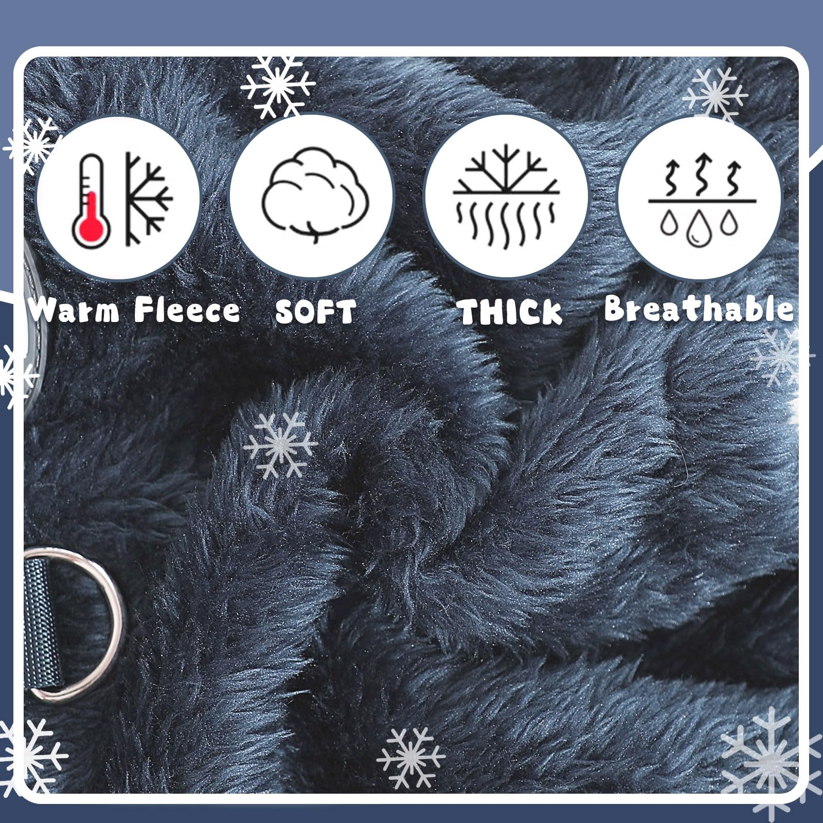 Dinkinty navy XXS model-wearing demonstrates versatile indoor and outdoor use.