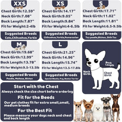 Dinkinty packaging display image highlights easy-to-store cozy dog clothes.