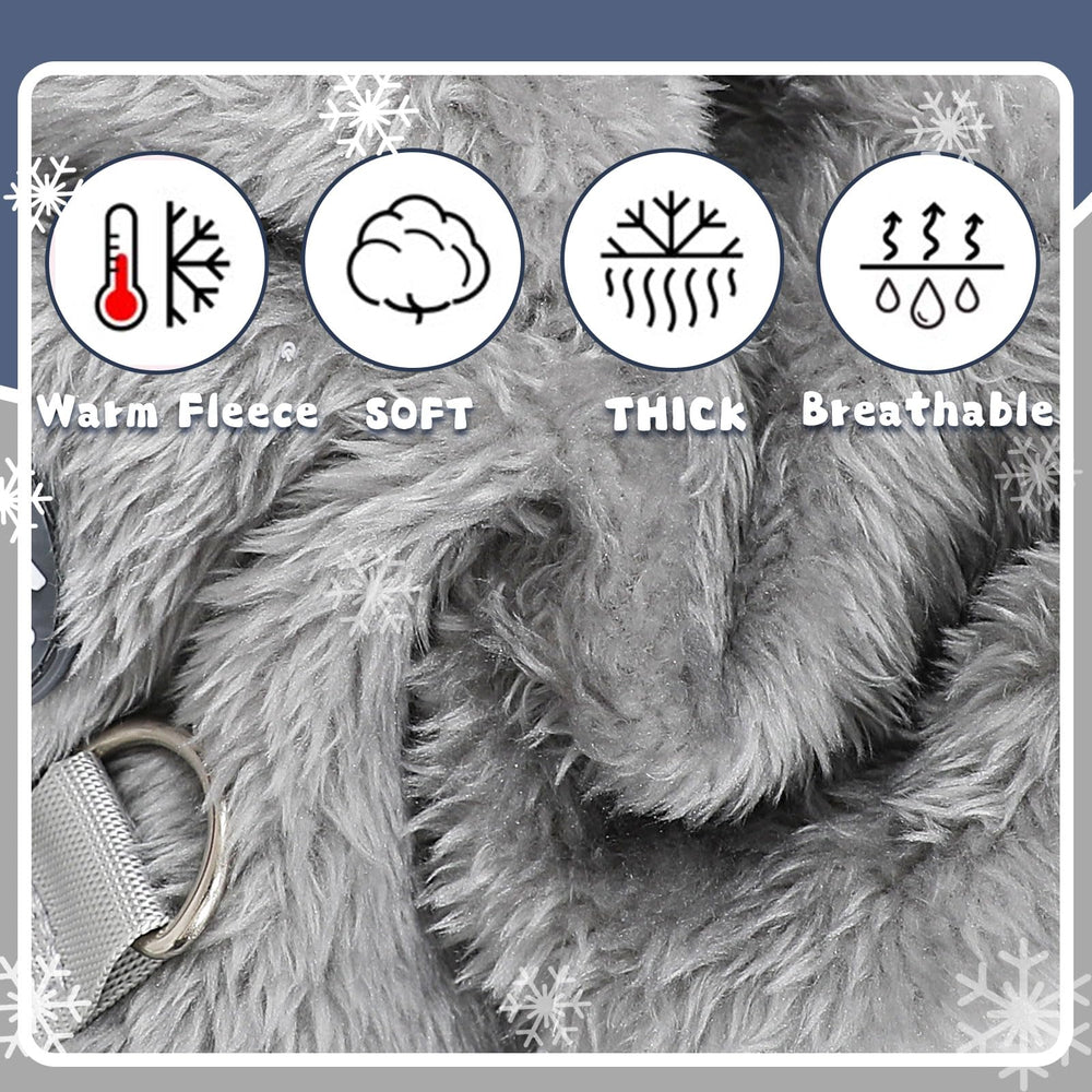 Dinkinty grey fleece pajamas show versatile color options for indoor wear.