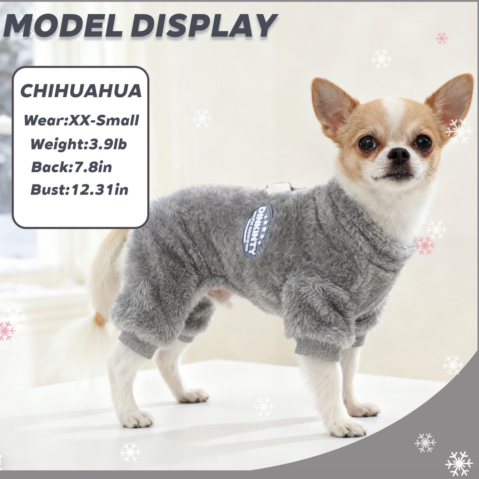 Dinkinty soft fleece fabric close-up highlights breathable warmth and comfort.