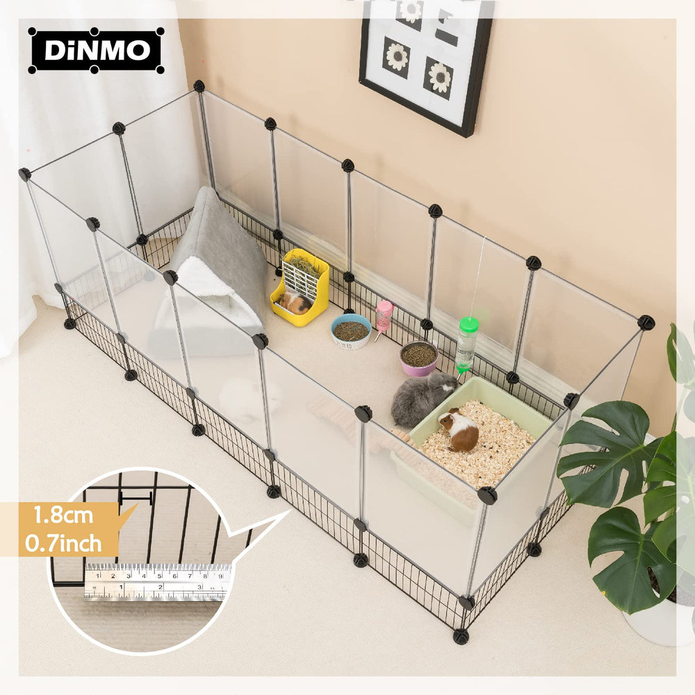 DINMO rabbit playpen DIY expandable design enables versatile configurations